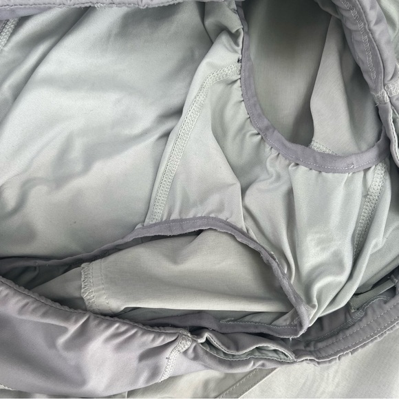 ANTONIO MELANI AND NIKE Women's Athletic Shorts - Gray and white - Picture 5 of 12